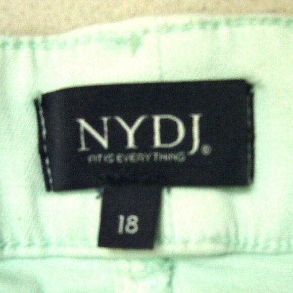 New NYDJ Marilyn Crop Cuff Jeans Sz 18 - Picture 9 of 9